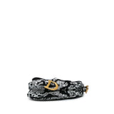 Dior Canvas Embroidered Ornamental Cornely Saddle Bag