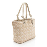 Dior Canvas Knot Cherie Shopping Tote (SHF-87QxeJ)