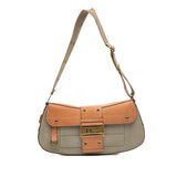 Dior Canvas and Leather Street Chic Columbus Shoulder Bag
