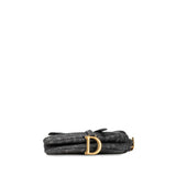 Dior Classic Oblique Embroidered Canvas Saddle Bag (SHG-4UByc7)