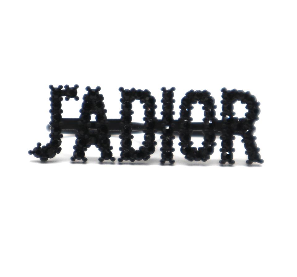 Dior Crystal J'aDior Double Knuckle Ring