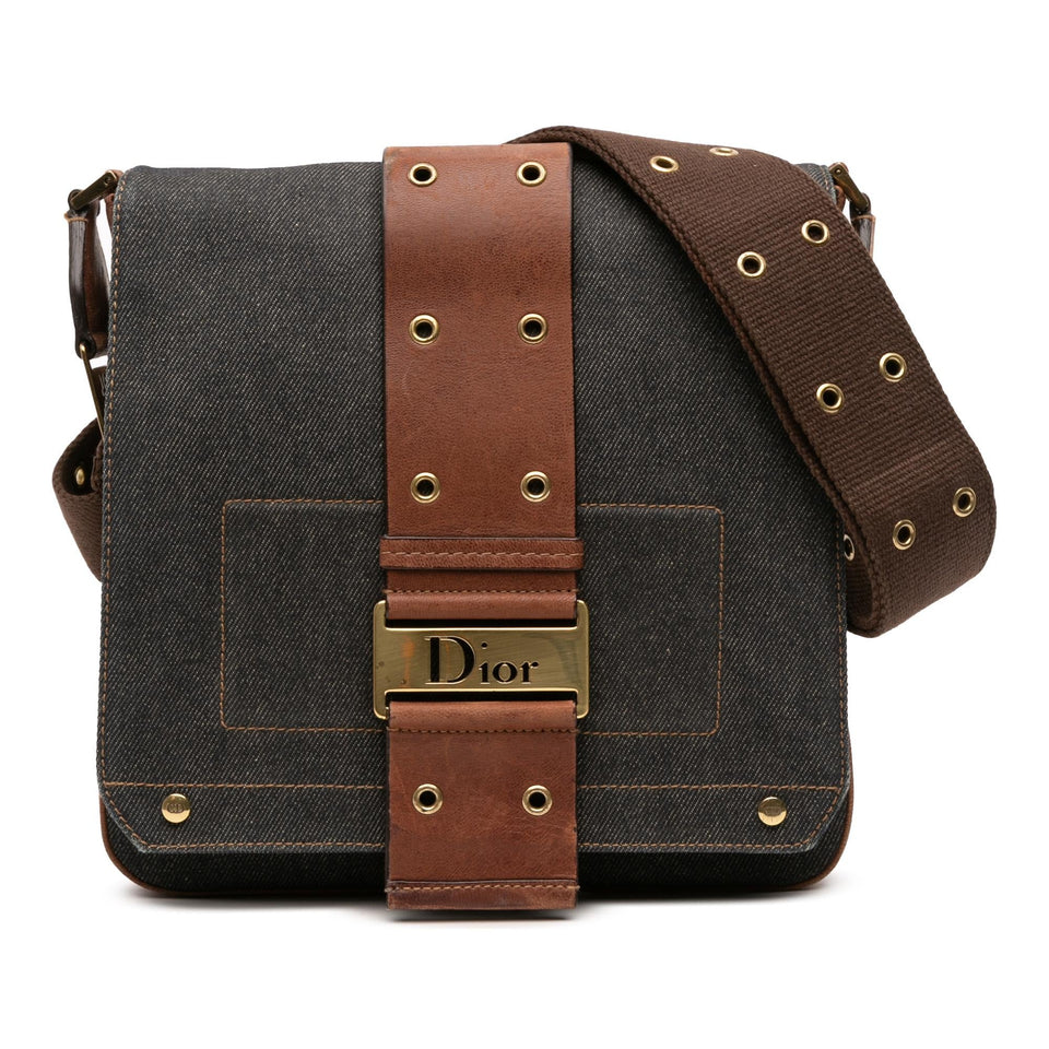 Dior Denim Street Chic Crossbody