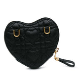 Dior DiorAmour Caro Heart Pouch with Chain (SHG-EAdnsL)