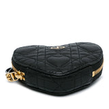 Dior DiorAmour Caro Heart Pouch with Chain (SHG-EAdnsL)