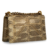 Christian Dior Small Studded Diorama - Python