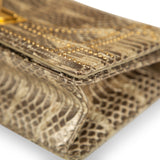 Christian Dior Small Studded Diorama - Python