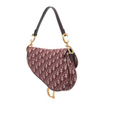 Dior Diorissimo Canvas Saddle Bag (SHG-psMSsY)