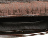 Dior Diorissimo Trotter Canvas Flap Crossbody