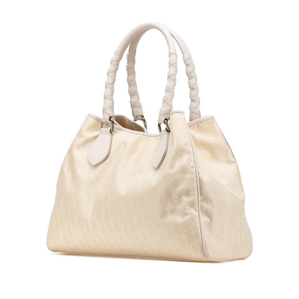 Dior Diorissimo Trotter Canvas Lovely Handbag
