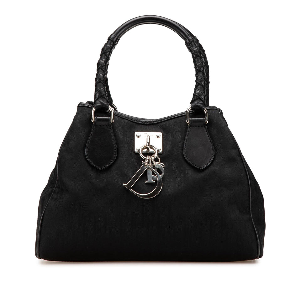 Dior Diorissimo Trotter Canvas Lovely Handbag