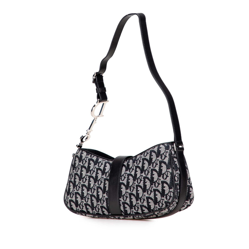 Dior Diorissimo Trotter Canvas Shoulder Bag