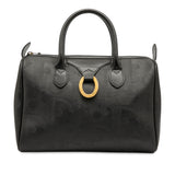Dior Diorissimo Trotter Coated Canvas Boston Bag