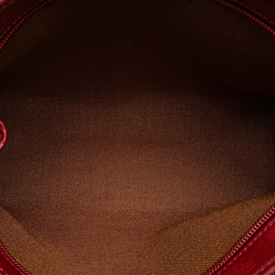 Dior Diorissimo Trotter Coated Canvas Clutch
