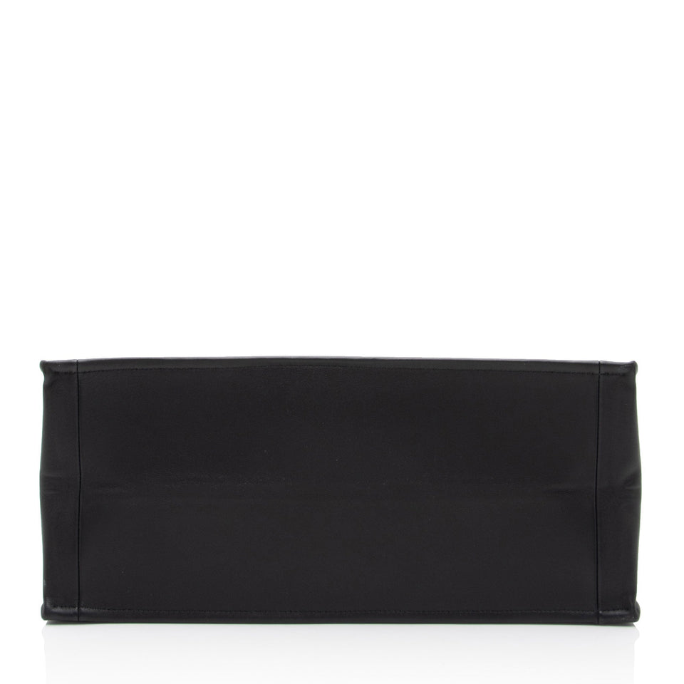 Dior Embossed Calfskin Large Book Tote (SHF-1Gnic2)