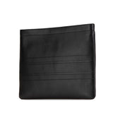 Dior Embossed Calfskin Logo Zip Clutch