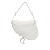 Dior Embossed Leather Oblique Saddle Bag (SHG-hIXCgH)