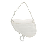 Dior Embossed Leather Oblique Saddle Bag (SHG-ZWE7gr)
