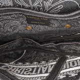 Dior Embroidered Canvas Ornamental Cornely Saddle Bag