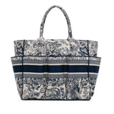 Dior Embroidered Toile De Jouy Catherine Tote (SHG-onfvYr)