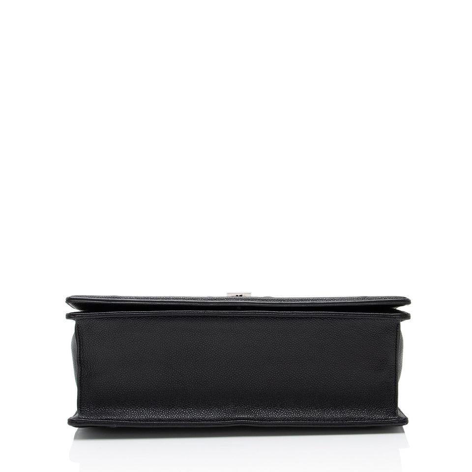 Dior Grained Calfskin Diorama Large Shoulder Bag