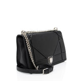 Dior Grained Calfskin Diorama Large Shoulder Bag