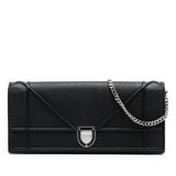 Dior Grained Calfskin Diorama Pochette Clutch