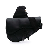 Dior Grained Calfskin Saddle Bag