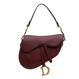 Dior Grained Calfskin Saddle Bag