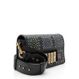 Dior Grained Calfskin Studded Floral Dio(r)evolution Flap Bag (SHF-yW1Jb4)