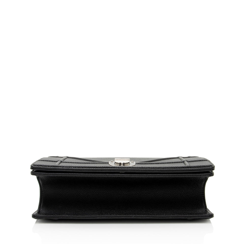 Dior Grained Leather Diorama Medium Shoulder Bag (SHF-KzIqLT)