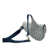 Dior Kasuri Oblique Canvas Saddle Crossbody