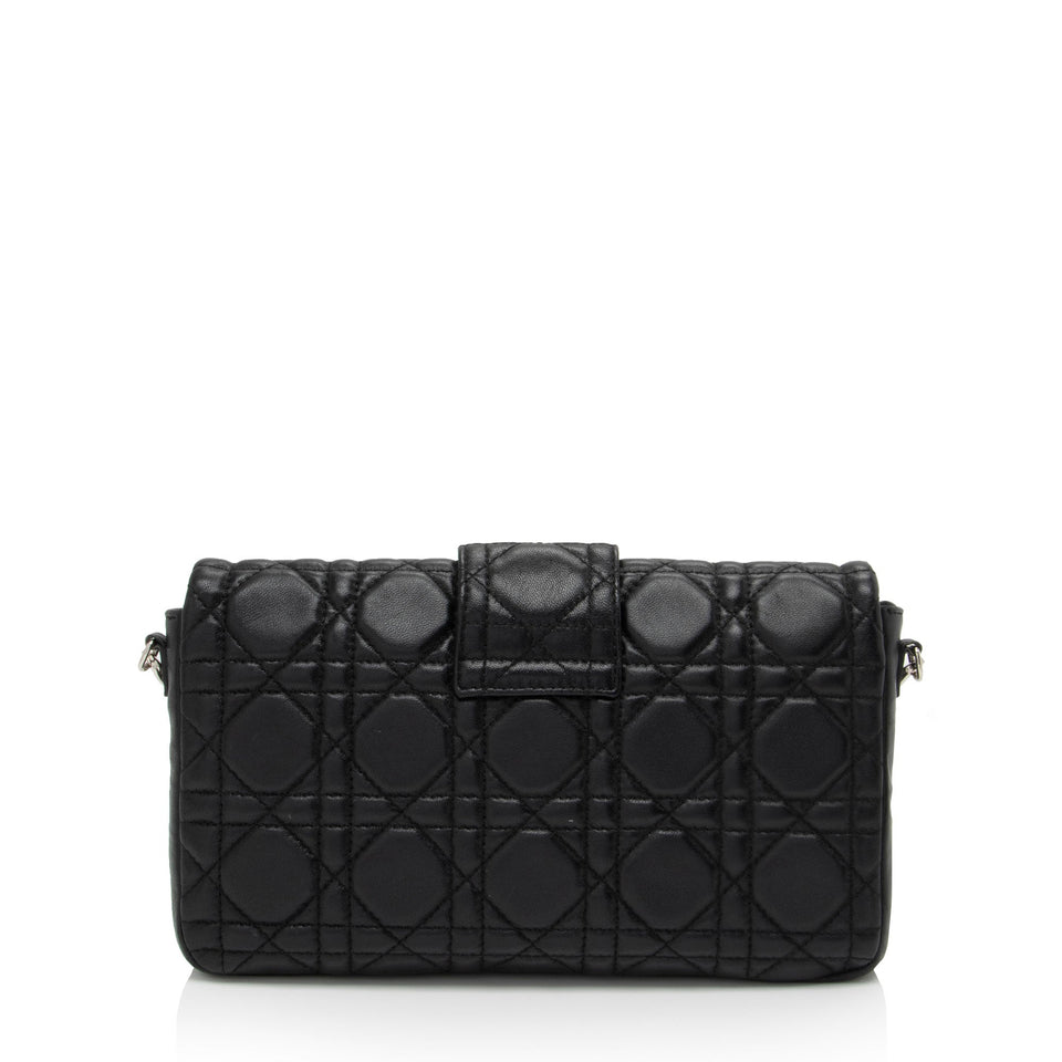Dior Lambskin Cannage Miss Dior Promenade Crossbody (SHF-ISead3)