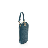 Dior Lambskin Cannage Lady Dior Phone Holder (SHF-5NZo4L)