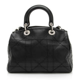 Dior Lambskin Leather Cannage Granville Polochon Satchel