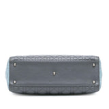 Dior Large Bicolor Lambskin Cannage Lady Dior