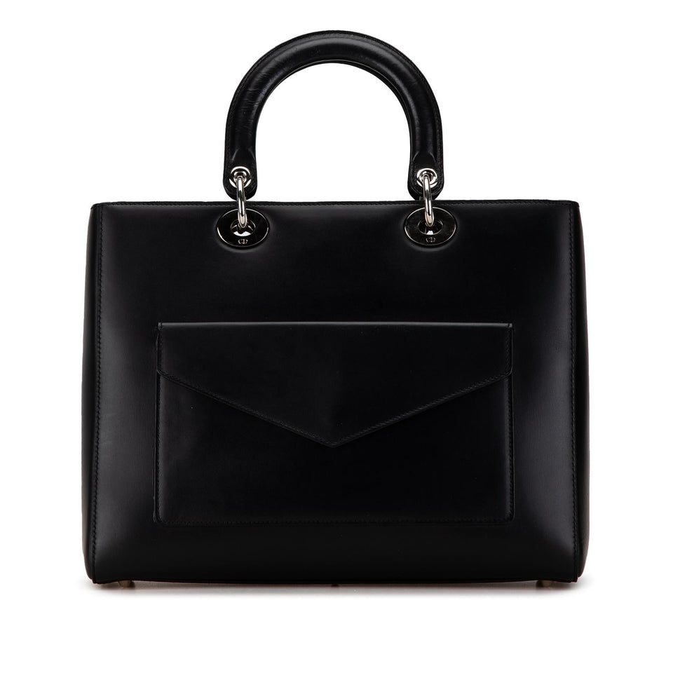 Dior Large Calfskin Lady Dior Pocket Tote (SHG-9lPkpK)