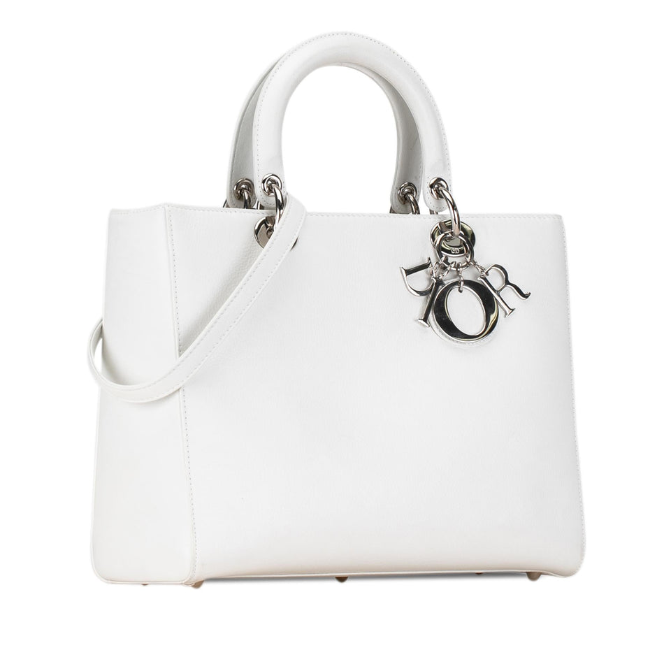 Dior Large Calfskin Lady Dior (SHG-Q3rxG4)