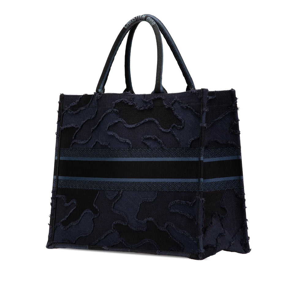 Dior Large Camouflage Book Tote