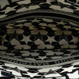 Dior Large Canvas Embroidered Lucky Star Book Tote