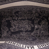 Dior Large Canvas Toile de Jouy Reverse Embroidered Book Tote