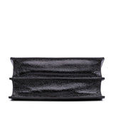 Dior Large Crackled Deerskin Diorama Satchel