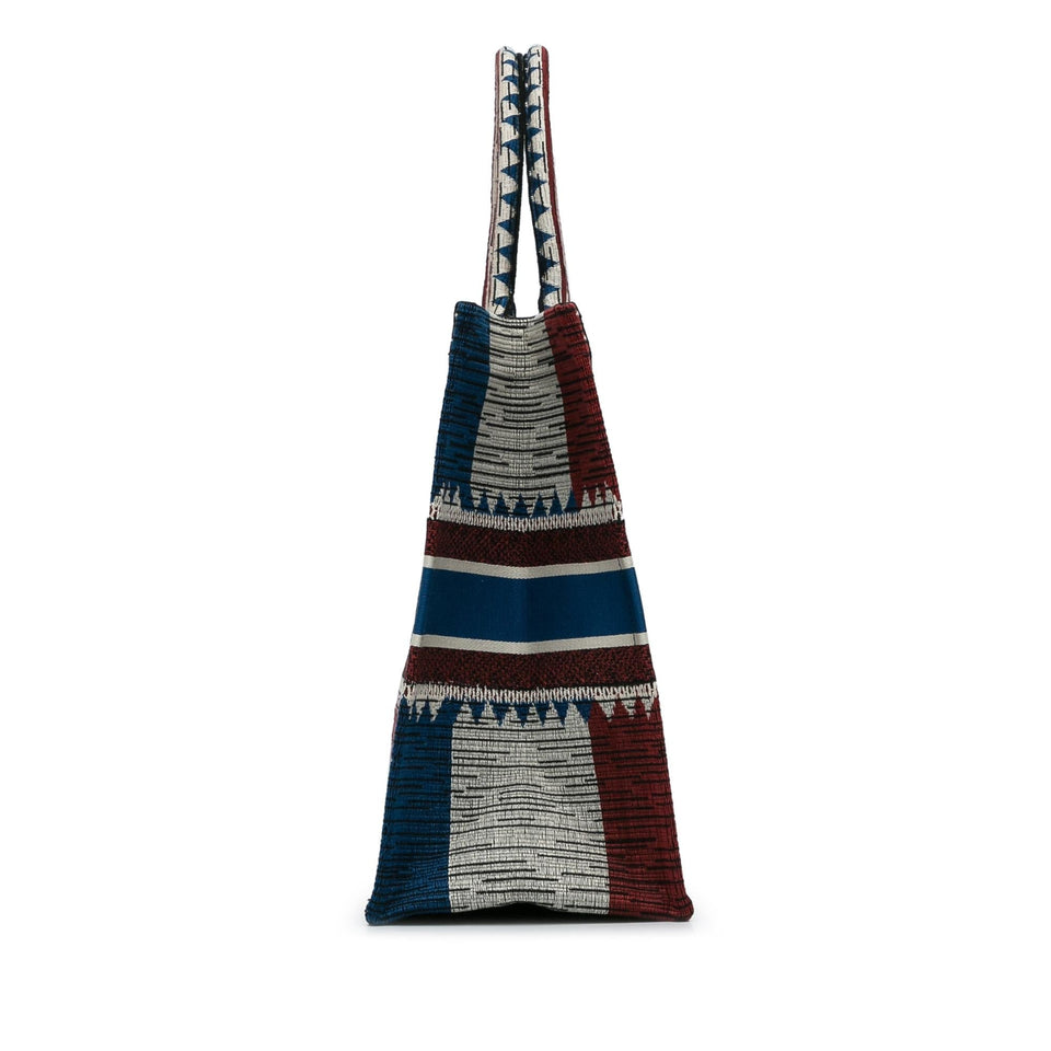 Dior Large French Flag Book Tote