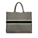 Dior Large Houndstooth Book Tote (SHG-uAGZEe)