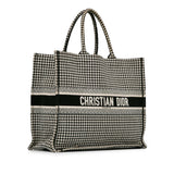 Dior Large Houndstooth Book Tote (SHG-uAGZEe)