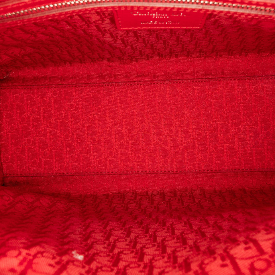Dior Large Lambskin Cannage Lady Dior