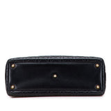 Dior Large Lambskin Cannage Lady Dior