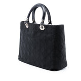 Dior Large Nylon Cannage Lady Dior