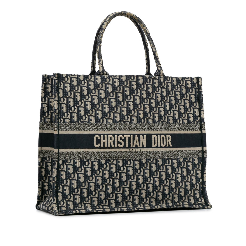 Dior Large Oblique Book Tote (SHG-ethxRu)