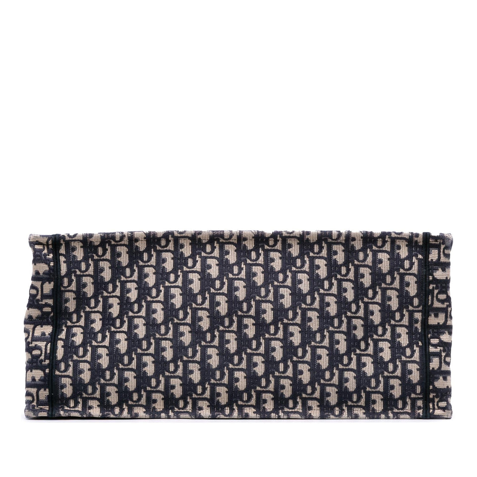Dior Large Oblique Canvas Book Tote