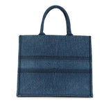 Dior Large Oblique Denim Book Tote